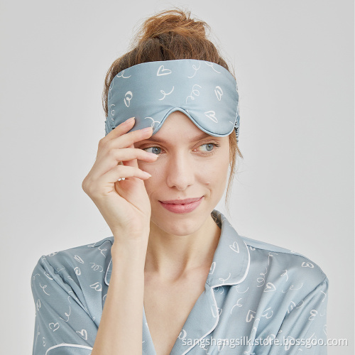 Luxury Eye mask 100% printed sleep mask